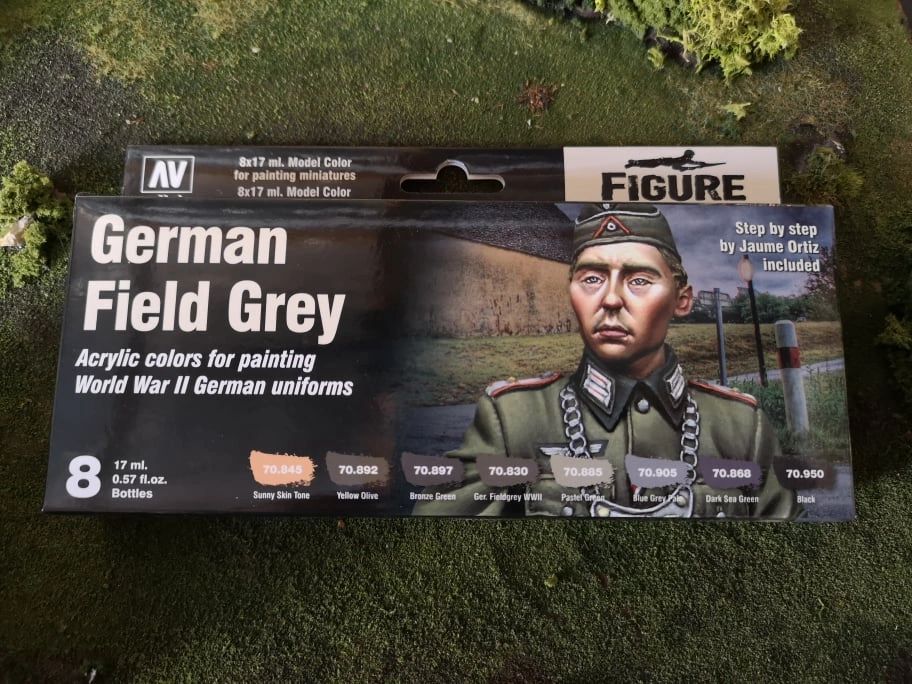 Vallejo Paint Set WW2 German Field Grey